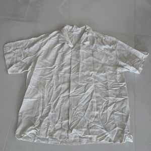 Vintage Button-Down Shirt With Embroidery - 3XL